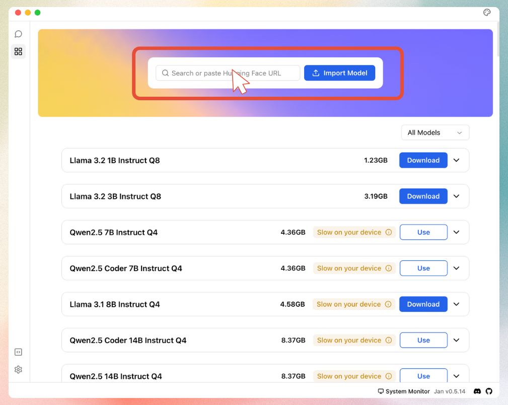 Adding a model from Hugging Face